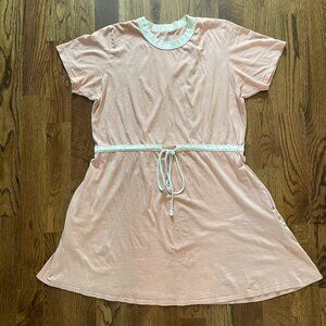 Big Bud Press Tee Dress Dusty Rose